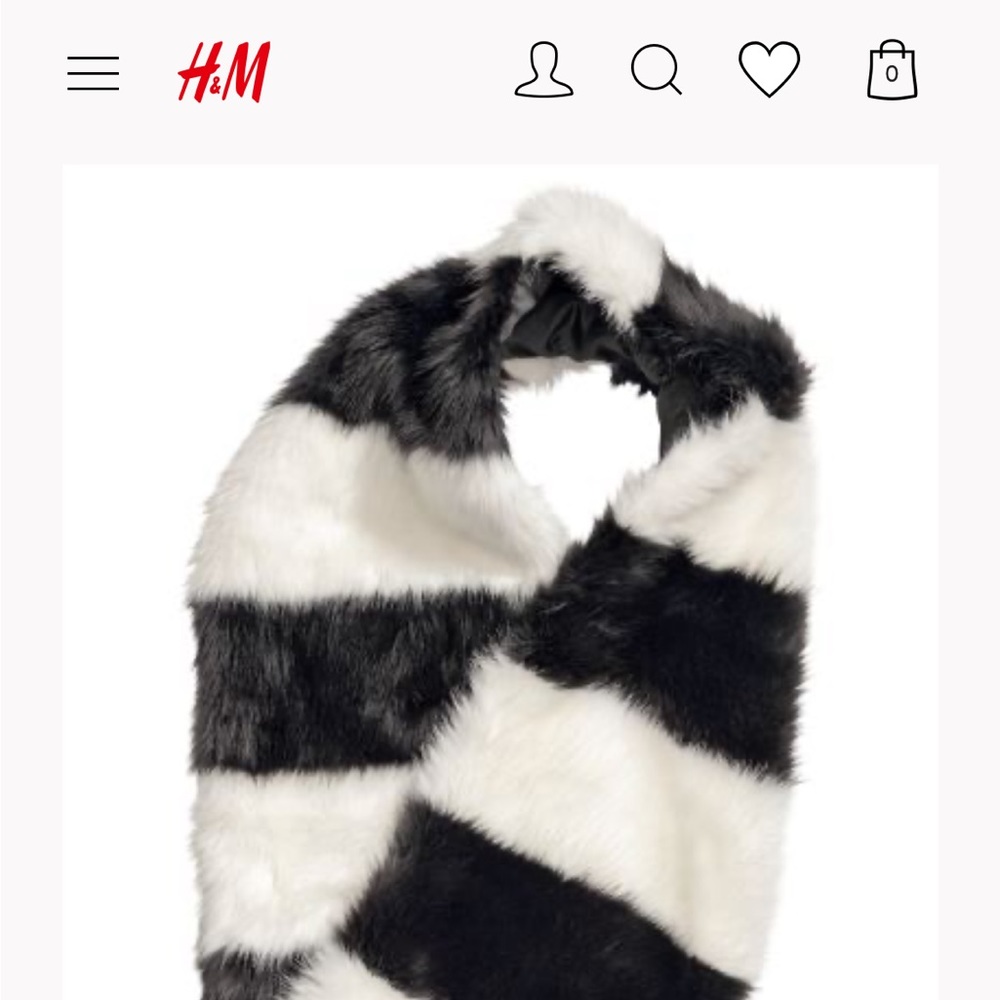 Faux fur scarf shawl 🖤